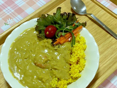 エビのココナツカレー